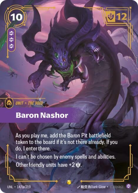Baron Nashor - 147a/219 - Showcase (Inglés Foil NM)
