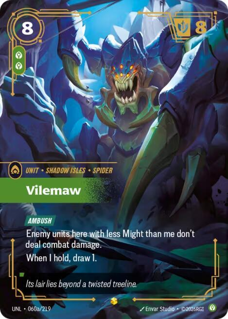 Vilemaw - 060a/219 - Showcase (Inglés Foil NM)