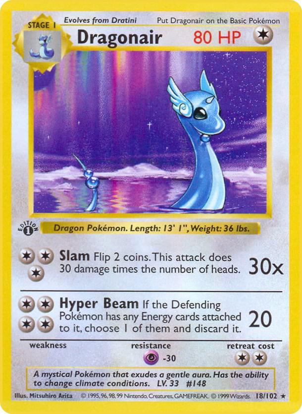 Dragonair - 018/102 - Rare (Español DMG)