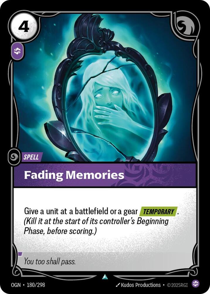Fading Memories - 180/298 - Uncommon (Inglés NM)
