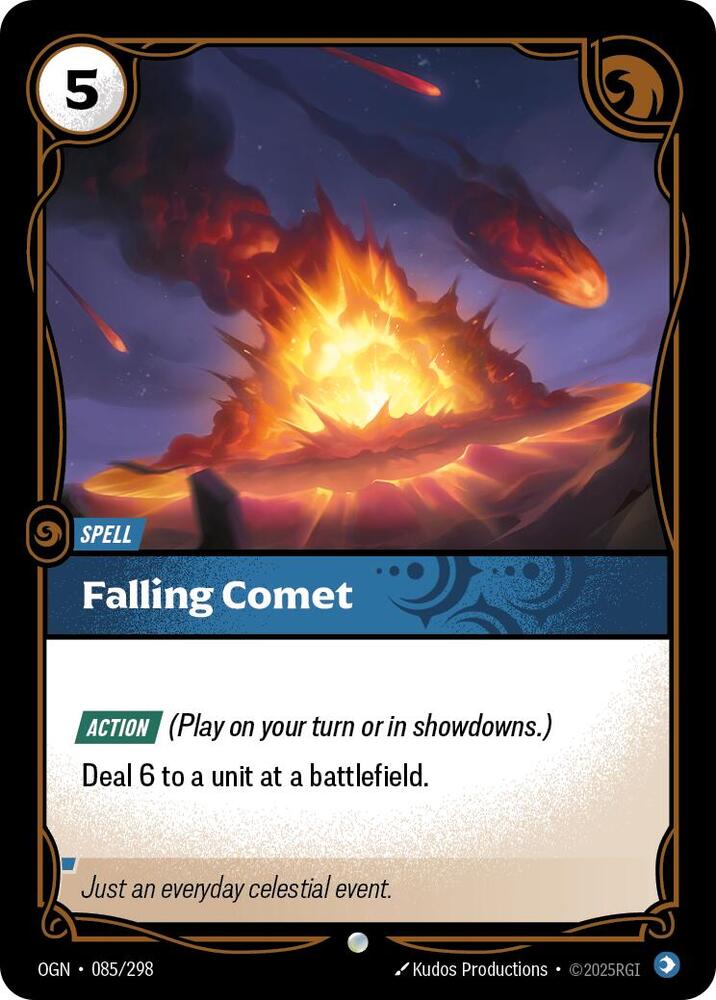 Falling Comet - 085/298 - Common (Inglés NM)