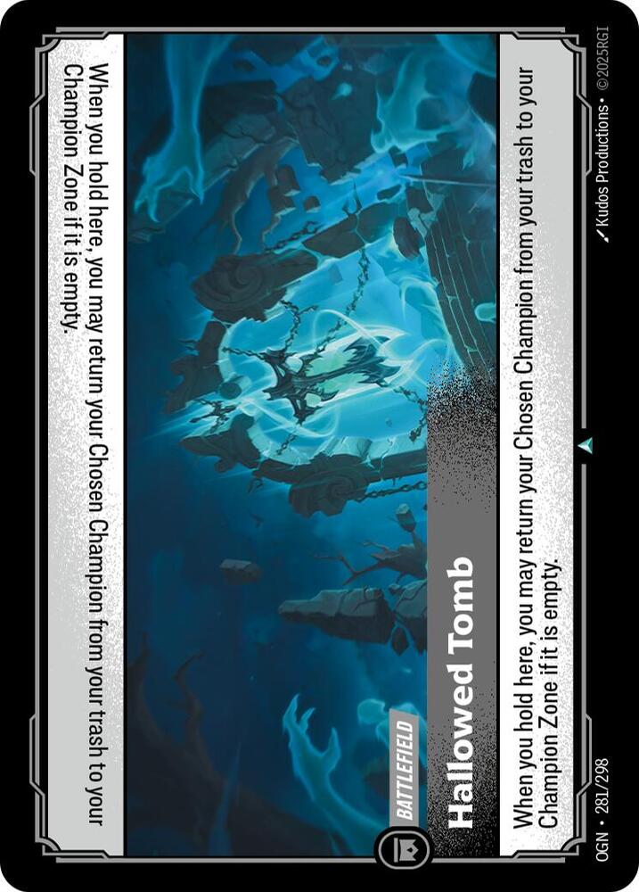 Hallowed Tomb - 281/298 - Uncommon (Inglés NM)