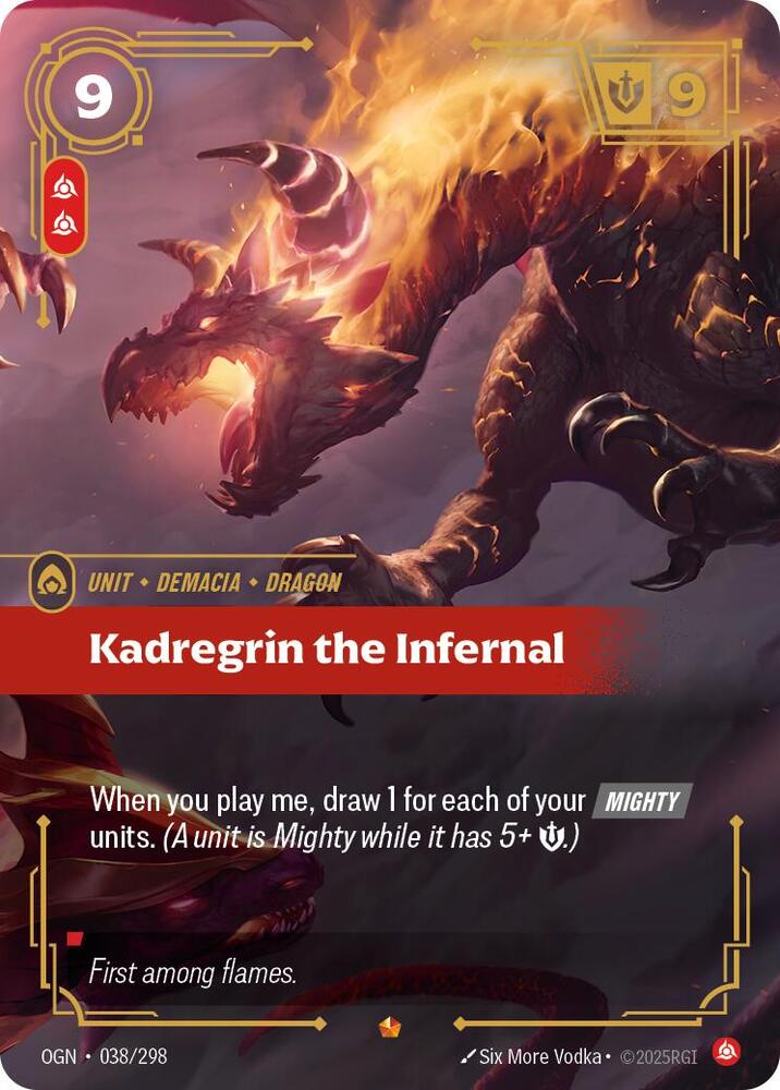 Kadregrin the Infernal - 038/298 - Epic (Inglés Foil NM)