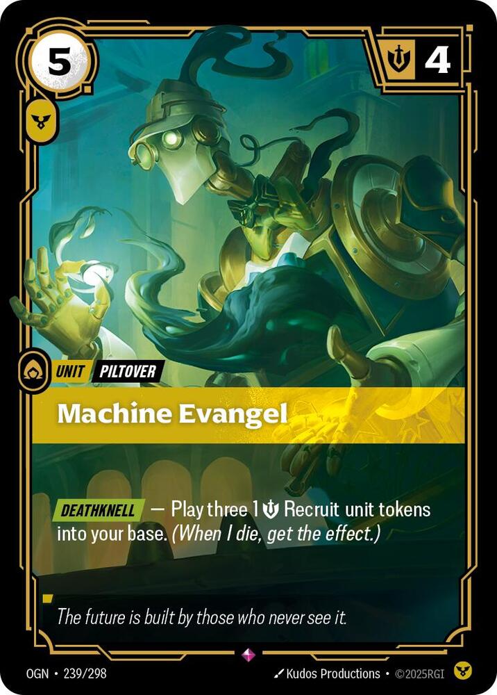 Machine Evangel - 239/298 - Rare (Inglés Foil NM)