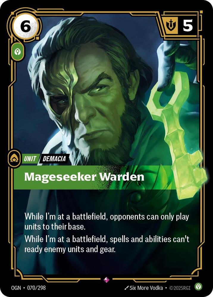 Mageseeker Warden - 070/298 - Rare (Inglés Foil NM)