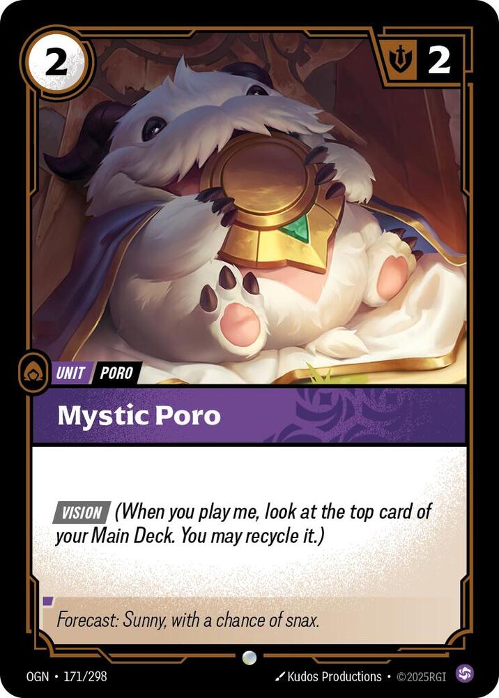 Mystic Poro - 171/298 - Common (Inglés NM)
