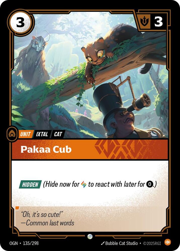 Pakaa Cub - 135/298 - Common (Inglés NM)