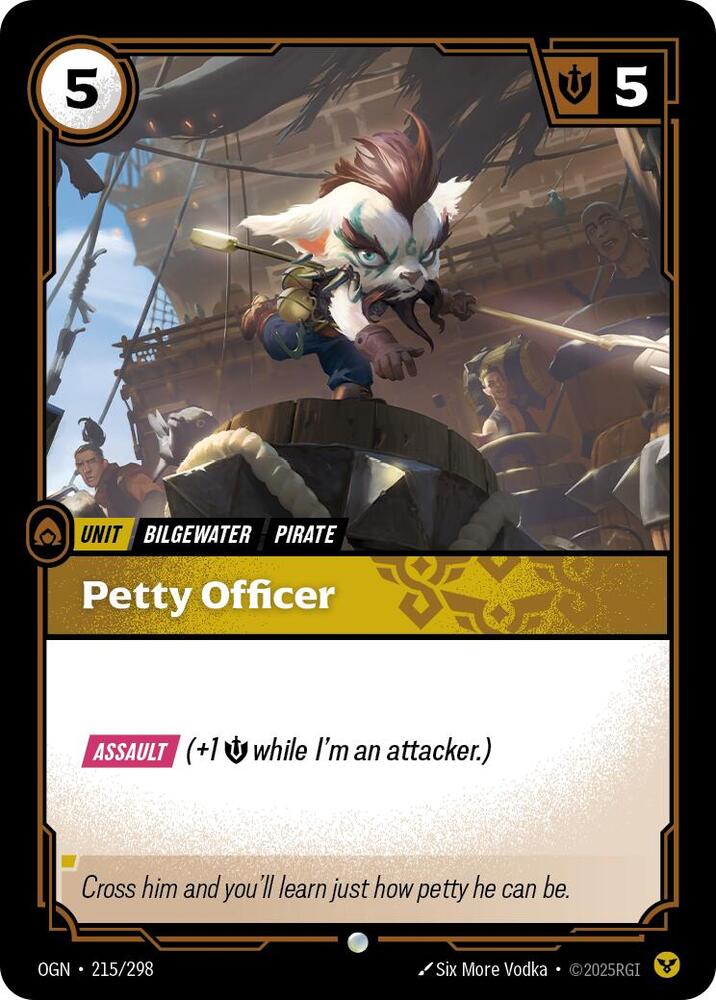 Petty Officer - 215/298 - Common (Inglés NM)