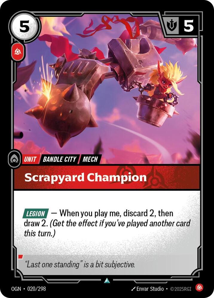Scrapyard Champion - 020/298 - Uncommon (Inglés NM)