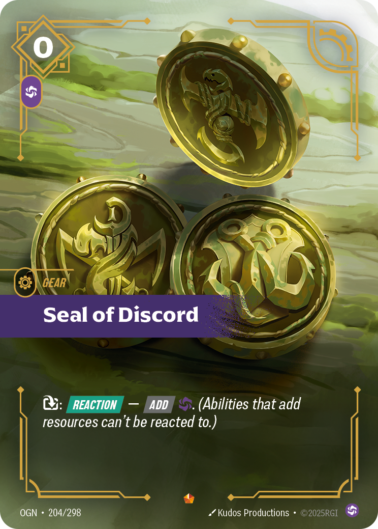 Seal of Discord - 204/298 - Epic (Inglés Foil NM)