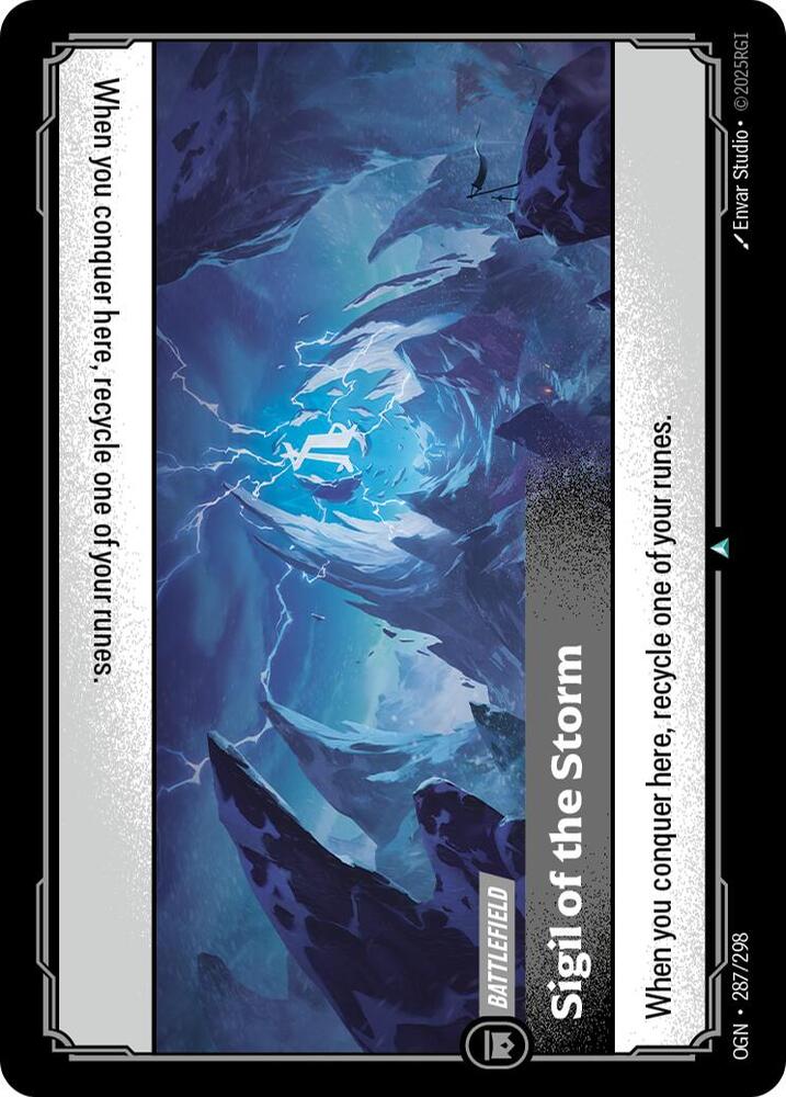 Sigil of the Storm - 287/298 - Uncommon (Inglés NM)