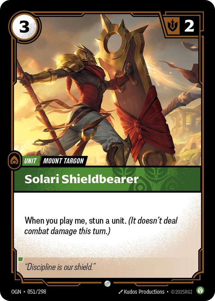 Solari Shieldbearer - 051/298 - Common (Inglés NM)