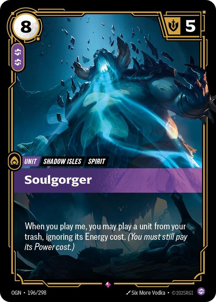 Soulgorger - 196/298 - Rare (Inglés Foil NM)