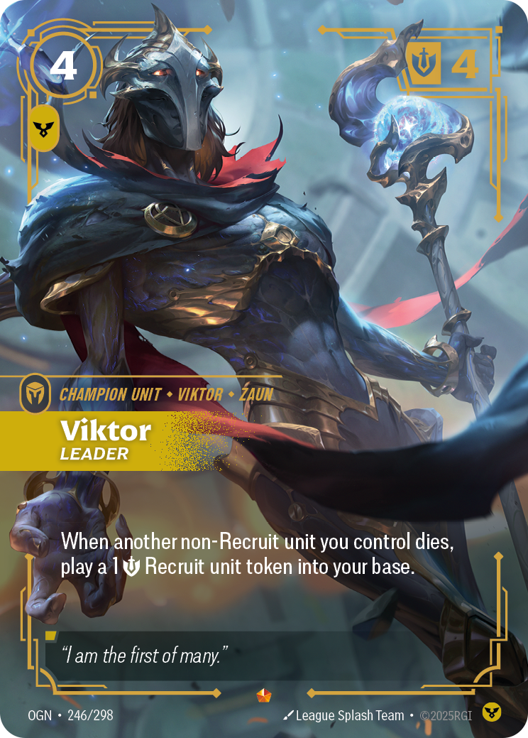 Viktor - Leader - 246/298 - Epic (Inglés Foil NM)
