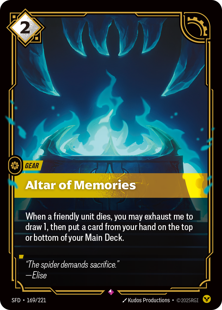 Altar of Memories - 169/221 - Rare (Inglés Foil NM)