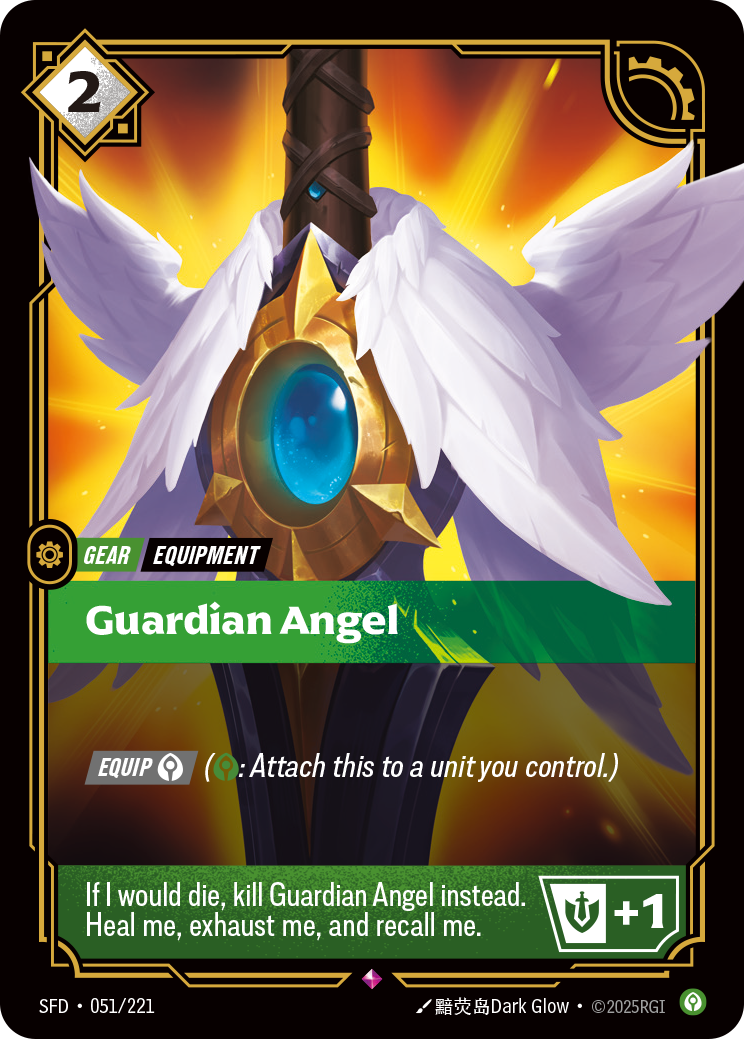 Guardian Angel - 051/221 - Rare (Inglés Foil NM)