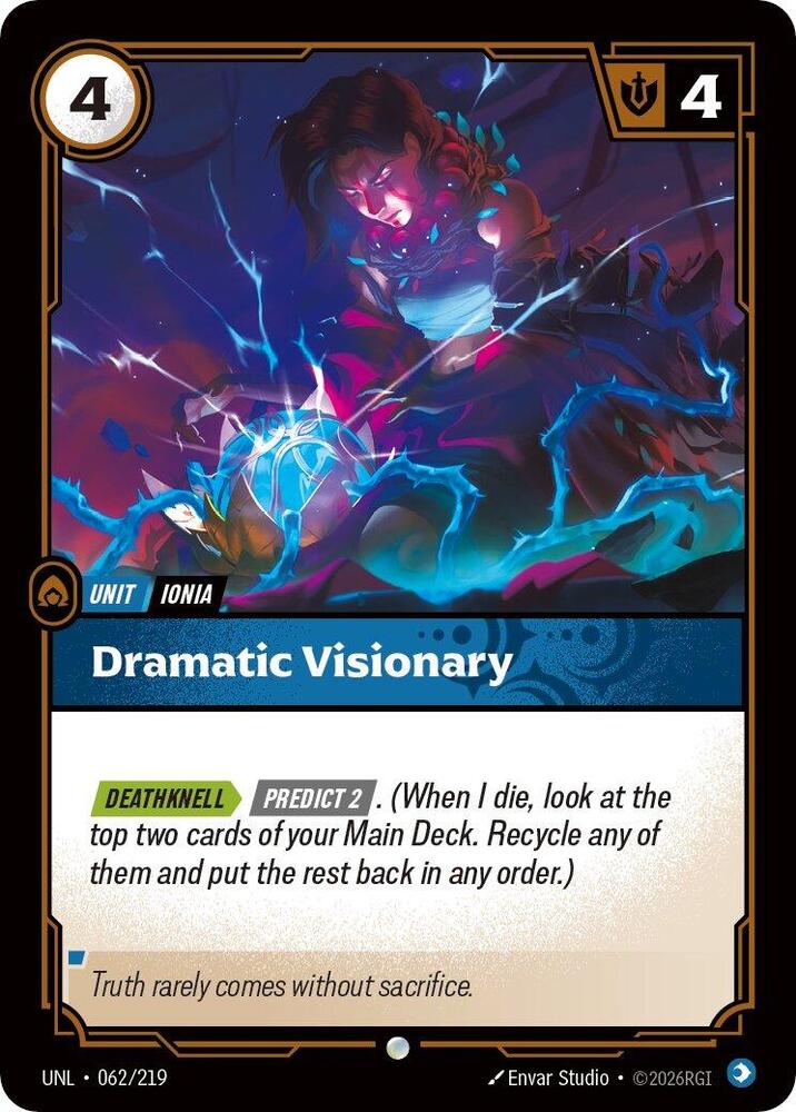 Dramatic Visionary - 062/219 - Common (Inglés NM)