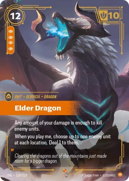 Elder Dragon - 118/219 - Epic (Inglés Foil NM)