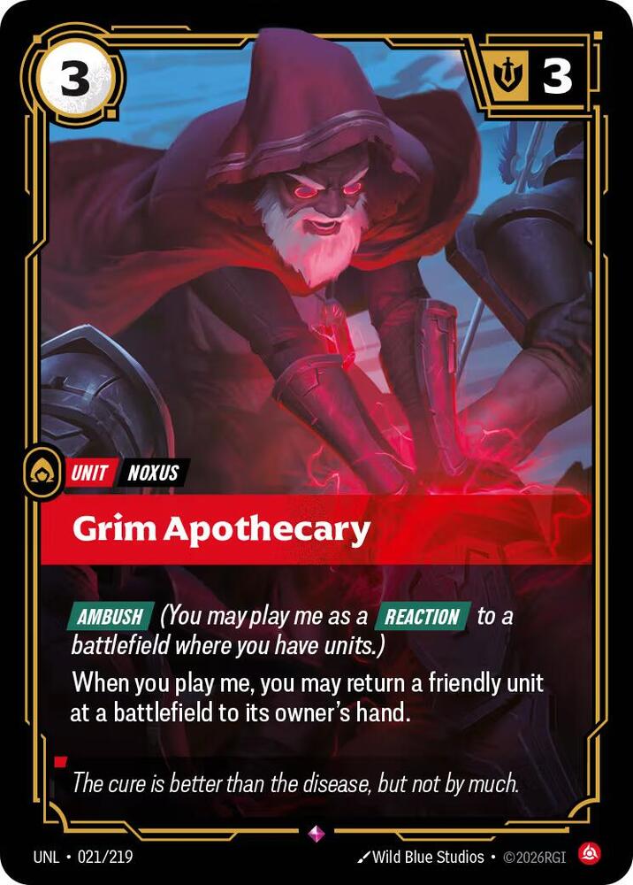 Grim Apothecary - 021/219 - Rare (Inglés Foil NM)