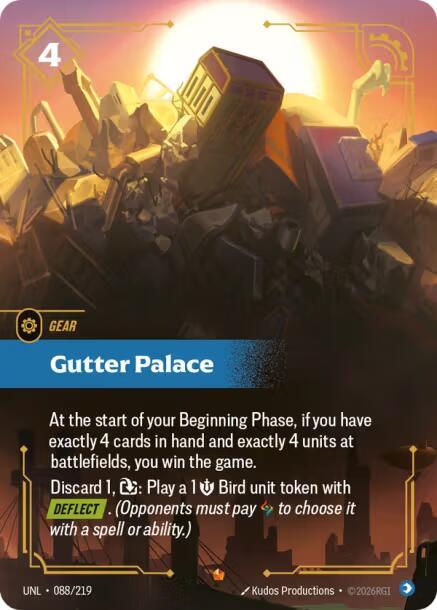 Gutter Palace - 088/219 - Epic (Inglés Foil NM)