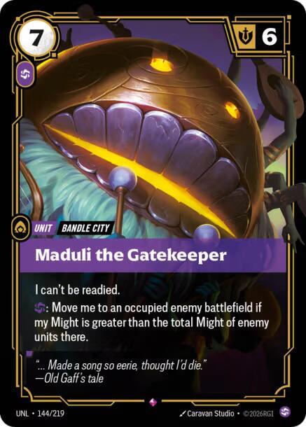 Maduli the Gatekeeper - 144/219 - Rare (Inglés Foil NM)