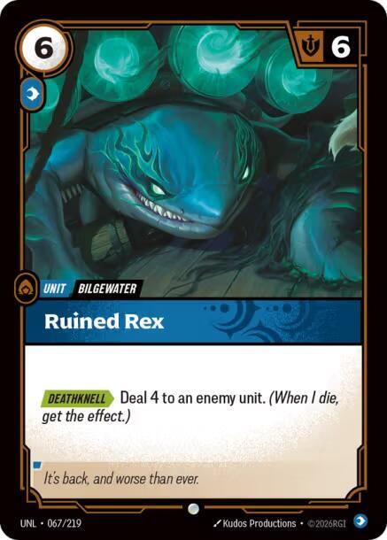 Ruined Rex - 067/219 - Common (Inglés NM)