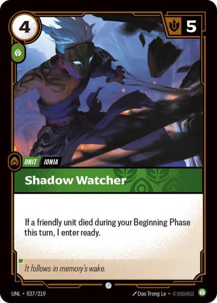 Shadow Watcher - 037/219 - Common (Inglés NM)