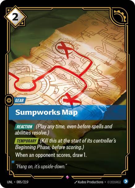 Sumpworks Map - 085/219 - Rare (Inglés Foil NM)