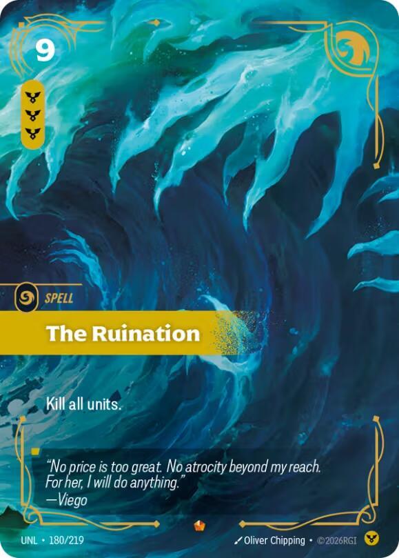 The Ruination - 180/219 - Epic (Inglés Foil NM)