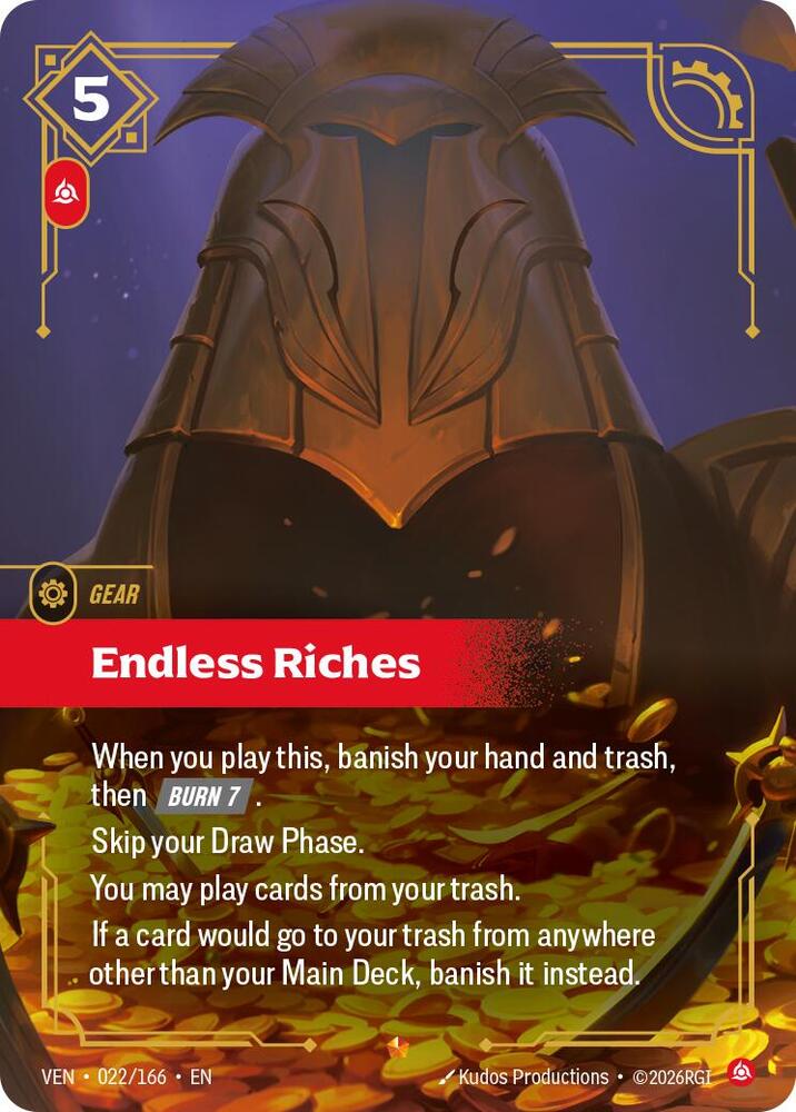 Endless Riches - 022/166 - Epic (Inglés Foil NM)