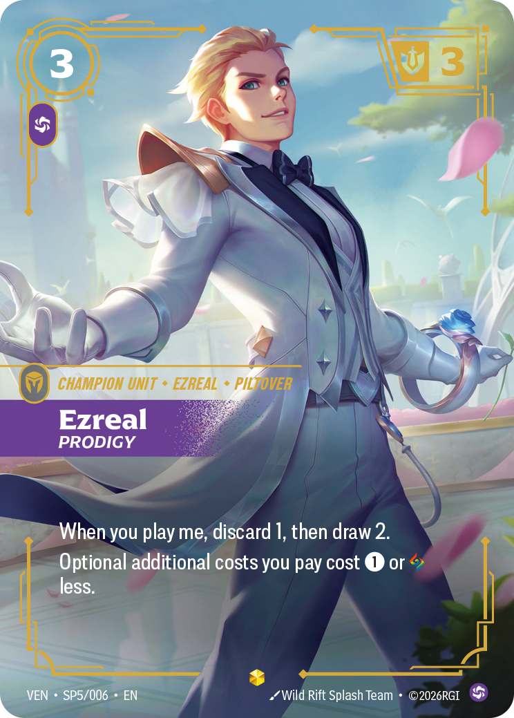 Ezreal, Prodigy - SP5/006 - Epic (Inglés Foil NM)