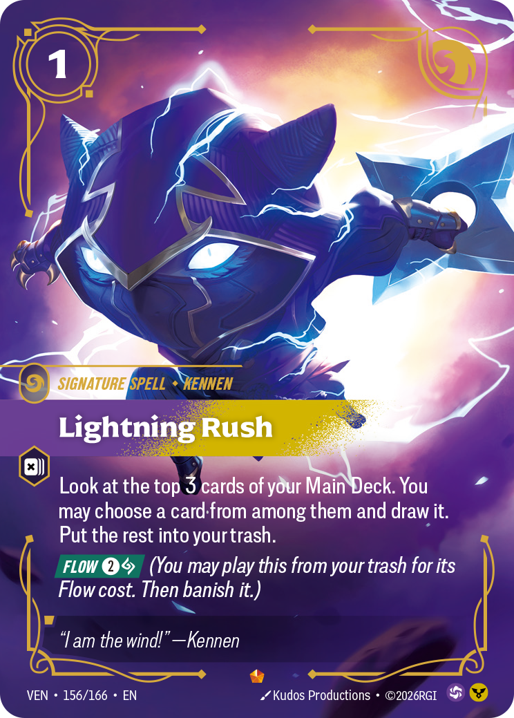 Lightning Rush - 156/166 - Epic (Inglés Foil NM)