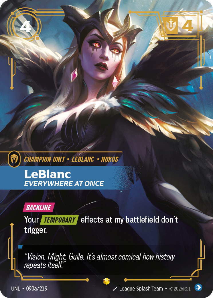 LeBlanc - Everywhere At Once (Alternate Art) - 90