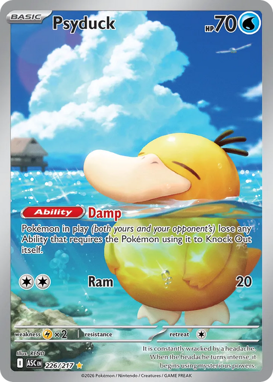 Psyduck - 226/217 - Illustration Rare