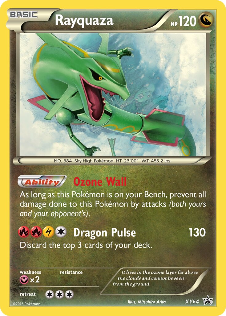 Rayquaza - XY64 - Promo (Inglés Foil LP)