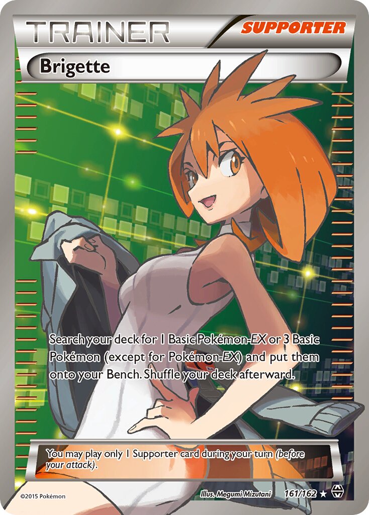 Brigette - 161/162 - Rare Ultra (Inglés Foil MP)