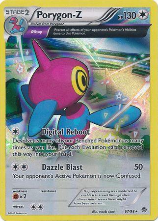 Porygon-Z - 67/98 - Holo Rare (Español)