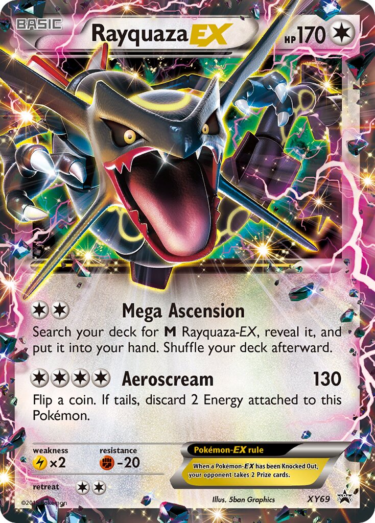 Rayquaza-EX - XY69 - Promo (Inglés Foil NM)