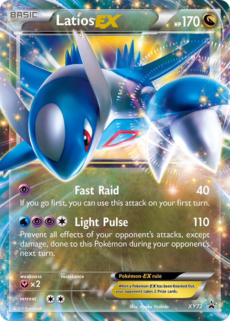 Latios-EX - XY72 - Promo (Inglés Foil DMG)