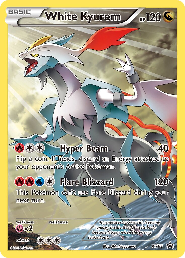 White Kyurem - XY81 - Promo (Inglés Foil LP)