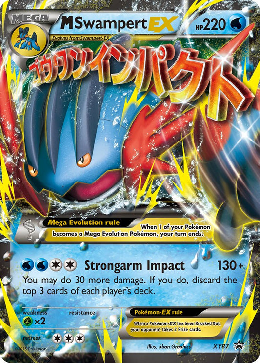 M Swampert-EX - XY87 - Promo (Inglés Foil NM)
