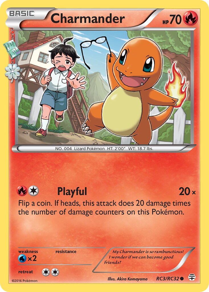 Charmander - RC3/RC32 - Common (Inglés MP)