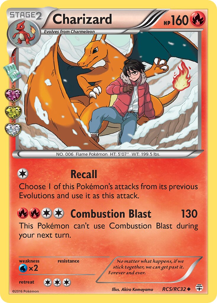 Charizard - RC5/RC32 - Uncommon (Inglés Foil MP)