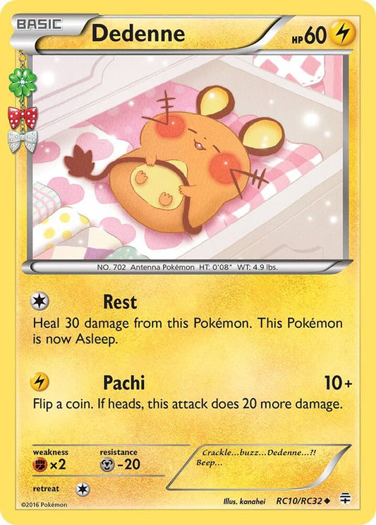 Dedenne - RC10/RC32 - Uncommon (Inglés Foil LP)