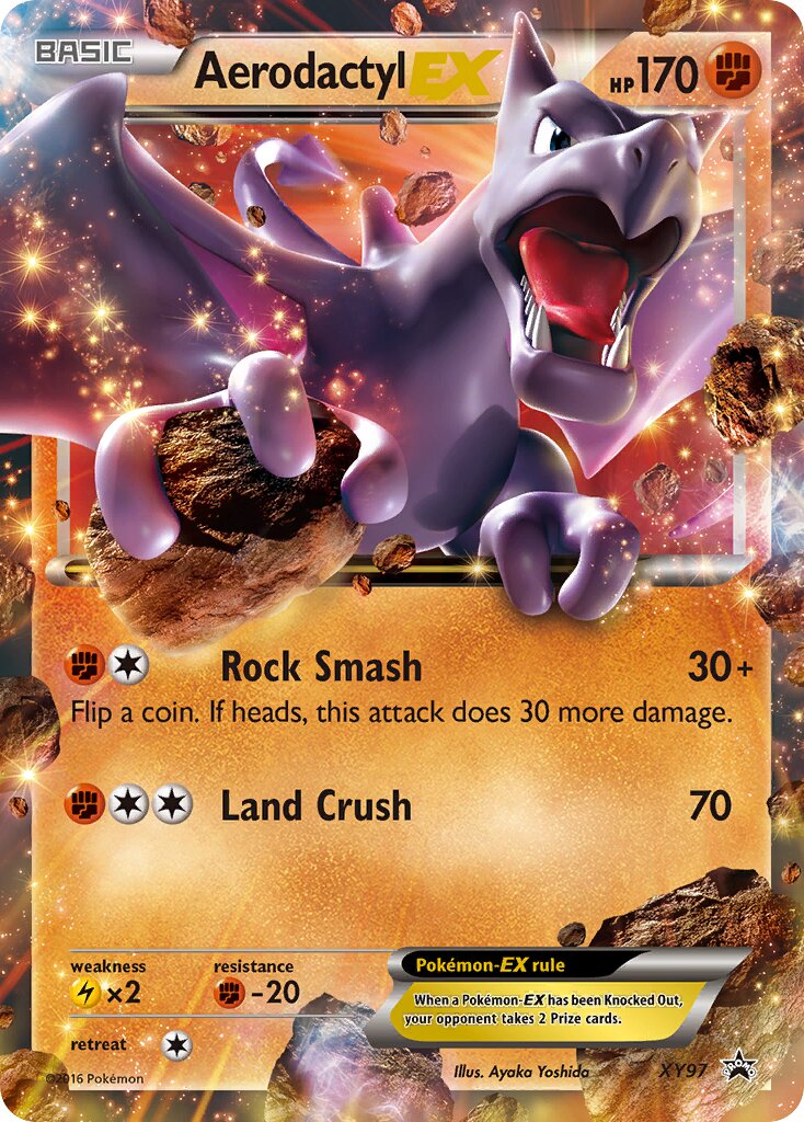 Aerodactyl-EX - XY97 - Promo (Inglés Foil HP)