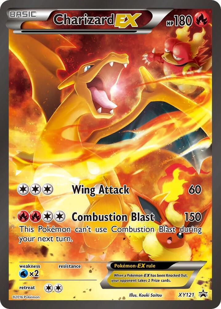 Charizard-EX - XY121 - Promo (Inglés Foil LP)