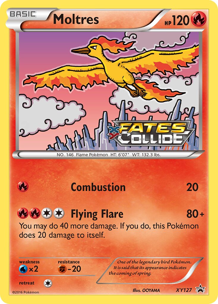 Moltres - XY127 - Promo (Inglés Foil NM)