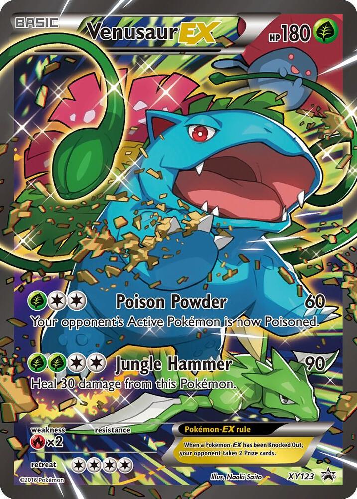 Venusaur-EX - XY123 - Promo (Inglés Foil NM)