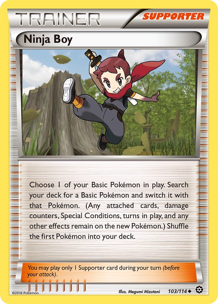 Ninja Boy - 103/114 - Uncommon (Inglés NM)