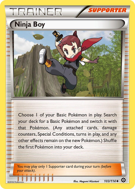 Ninja Boy - 103/114 - Uncommon (Inglés NM)
